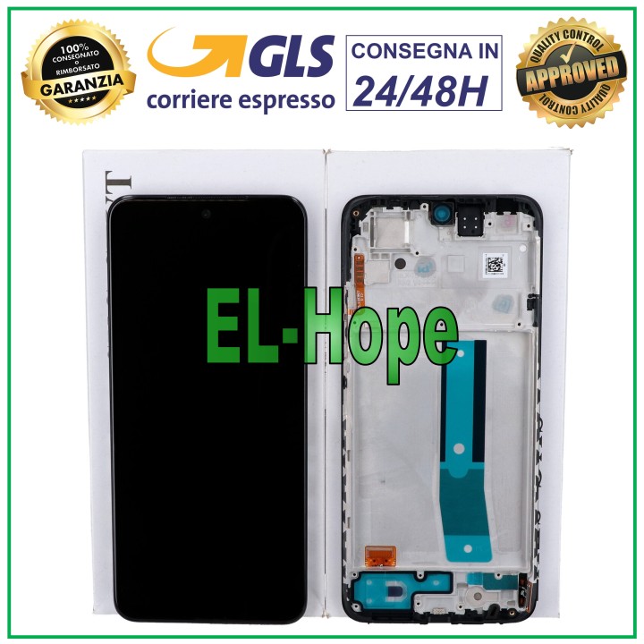 ORIGINAL LCD DISPLAY + FRAME XIAOMI POCO M4 PRO 4G 2022 TOUCH SCREEN
