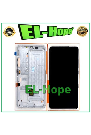 TOUCH LCD DISPLAY + FRAME ORIGINAL XIAOMI MI NOTE 10 LITE M2002F4LG SILVER