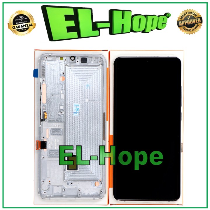 TOUCH LCD DISPLAY + FRAME ORIGINAL XIAOMI MI NOTE 10 LITE M2002F4LG SILVER