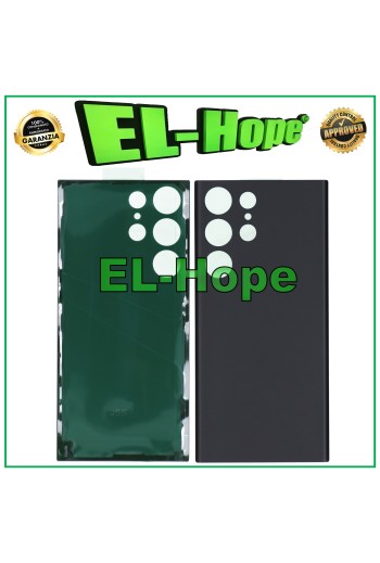 BATTERY COVER FOR SAMSUNG GALAXY S23 ULTRA SM-S918 BLACK BACK CASE