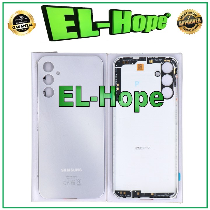 ORIGINAL SAMSUNG GALAXY A14 SM-A146B SILVER BATTERY COVER BACK CASE