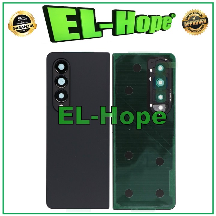 Rear Battery Cover for Samsung Galaxy Z Fold 4 5G SM-F936B Case Black
