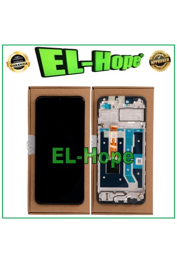 LCD DISPLAY + ORIGINAL FRAME SERVICE OPPO A17K 4G CPH2471 TOUCH SCREEN GLASS