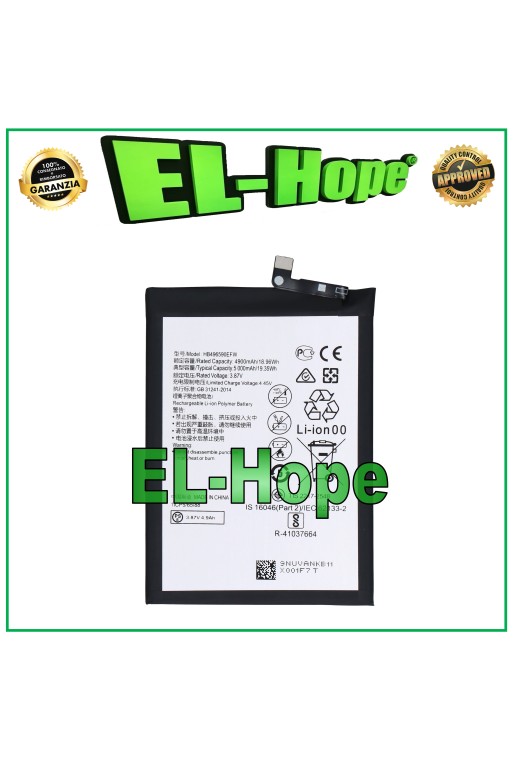 HB496590EFW BATTERY FOR HONOR X6 VNE-LX1 VNE-LX2 5000mAh EQUAL ORIGINAL