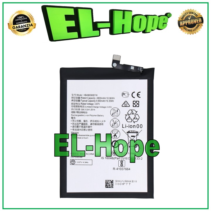 HB496590EFW BATTERY FOR HONOR 70 LITE RBN-NX1 5000mAh EQUAL ORIGINAL