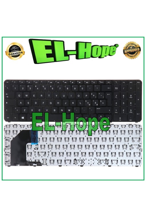 ITALIAN KEYBOARD FOR HP U36 15-B SERIES NOTEBOOK B140EL B140SL B141EL BLACK
