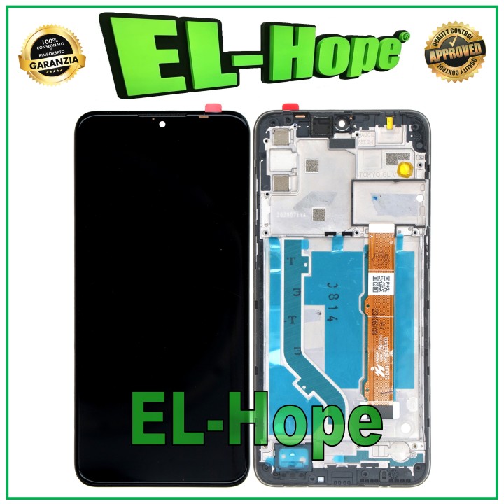 DISPLAY FRAME LCD FOR ALCATEL 3L 2020 OT- 5029 5028 TOUCH SCREEN GLASS SCREEN