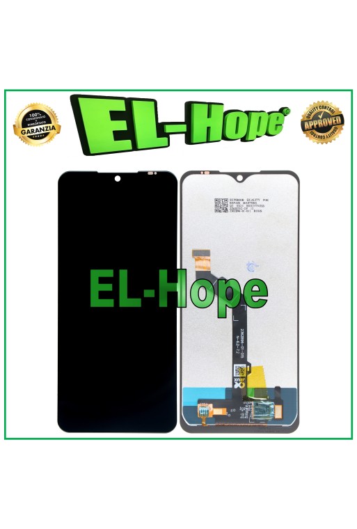 LCD DISPLAY FOR NOKIA 6.2 TA-1198 1200 1187 1201 TOUCH SCREEN GLASS SCREEN BLACK