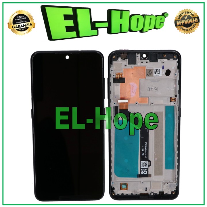 LCD DISPLAY + FRAME FOR NOKIA 6.2 TA-1198 1200 1187 1201 TOUCH SCREEN BLACK GLASS