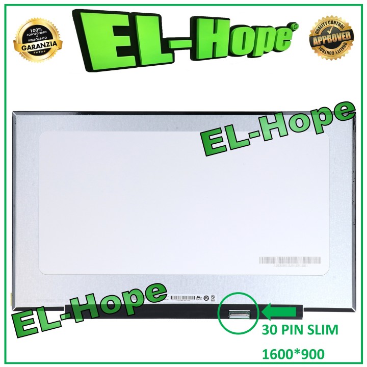 DISPLAY NT173WDM-N23 LCD NOTEBOOK 17.3 30 PIN SLIM 1600*900 FHD LED SCREEN
