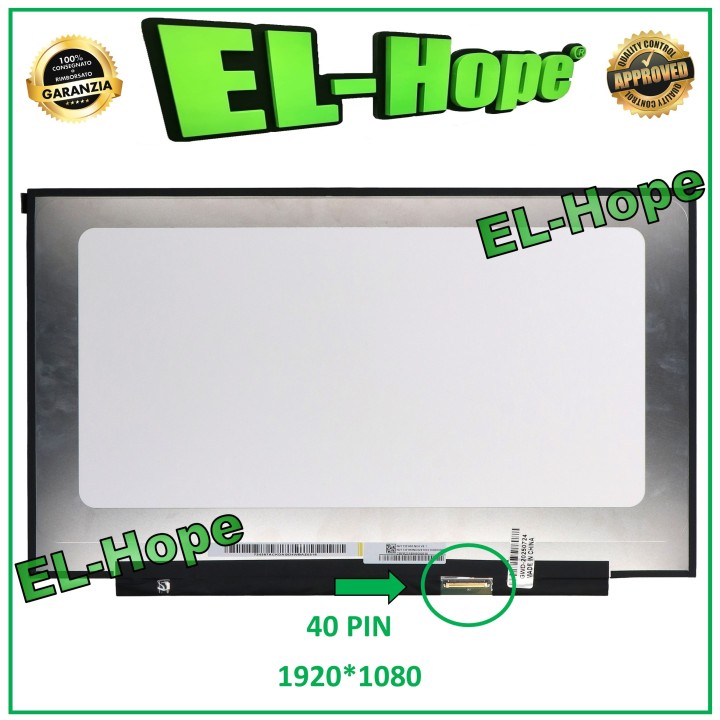 DISPLAY N173HCE-G33 NOTEBOOK 17.3 40 PIN SLIM 1920*1080 FHD 144Hz SCREEN