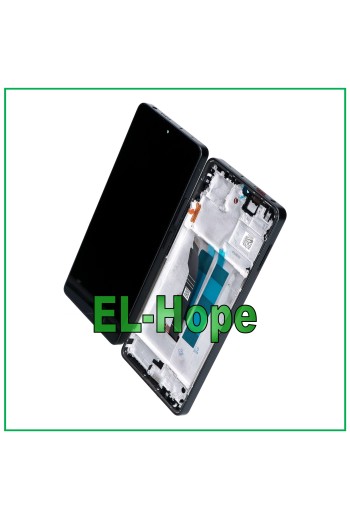 OLED TOUCH LCD DISPLAY FOR XIAOMI POCO M6 PRO 4G 2312FPCA6G 2024 BLACK FRAME