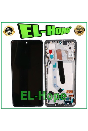 OLED DISPLAY FRAME FOR XIAOMI POCO F3 M2012K11AG TOUCH SCREEN BLACK GLASS SCREEN