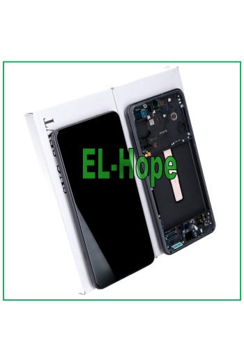 100% ORIGINAL FRAME LCD DISPLAY SAMSUNG GALAXY S21 FE SM-G990B TOUCH BLACK GRAY