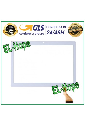 TOUCH SCREEN GLASS TABLET LAMZIEN R3 CODE FLATE HN 1045-FPC-V2 WHITE WHITE