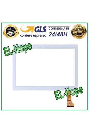 TOUCH SCREEN GLASS TABLET TOSCIDO MOD X104-EEA FLATE CODE HZYCTP-102296 WHITE