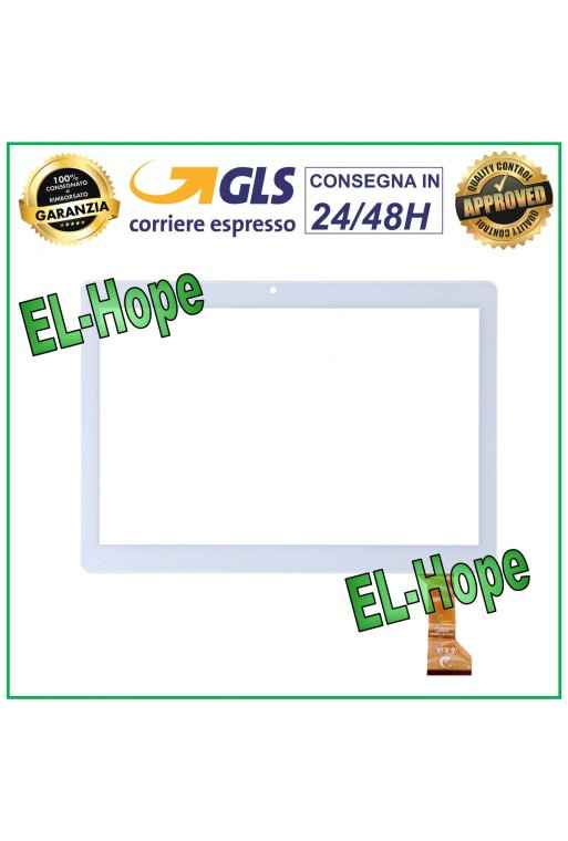 TOUCH SCREEN GLASS TABLET TOSCIDO MOD X104-EEA FLATE CODE HZYCTP-102296 WHITE