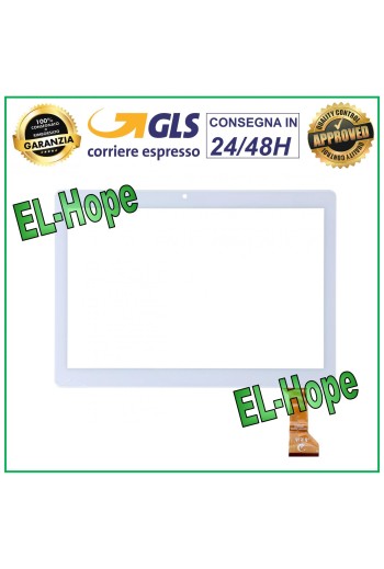 TOUCH SCREEN GLASS TABLET TOSCIDO T22-EEA FLATE CODE HZYCTP-102296 WHITE