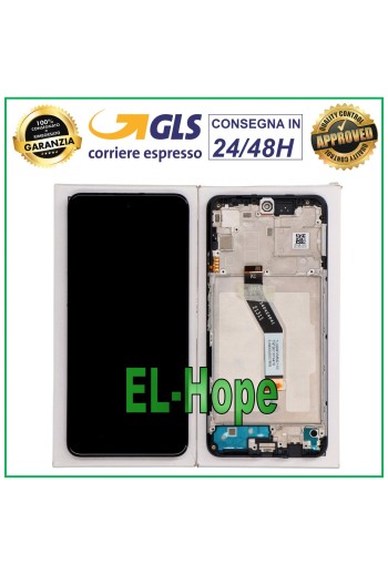 ORIGINAL LCD DISPLAY FRAME XIAOMI REDMI NOTE 11T 5G 2021 21091116AI TOUCH BLACK