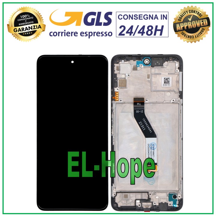 LCD DISPLAY + FRAME TOUCH SCREEN XIAOMI POCO M4 PRO 5G 2022 21091116AG GLASS