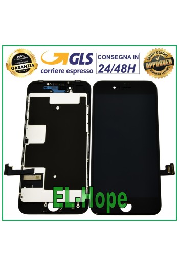 LCD DISPLAY FOR APPLE IPHONE SE 2020 TOUCH SCREEN BLACK GLASS EQUAL TO ORIGINAL