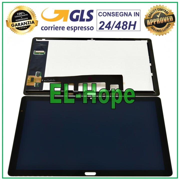 LCD DISPLAY FOR HUAWEI MEDIAPAD M5 LITE 10 BAH2-W19 AL00 TOUCH SCREEN BLACK GLASS