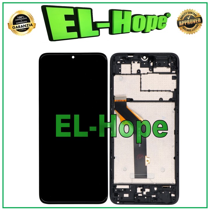 LCD DISPLAY + FRAME FOR TCL 408 T507 TOUCH SCREEN GLASS SCREEN ASSEMBLED