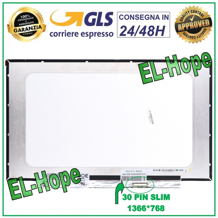 DISPLAY NT140WHM-N51 LCD NOTEBOOK 14 30 PIN SLIM 1366*768 HD LED SCREEN