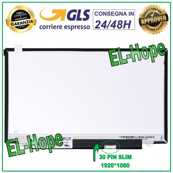 DISPLAY LP140WF1-SPK1 LCD NOTEBOOK 14 30 PIN SLIM 1920*1080 FHD LED SCREEN