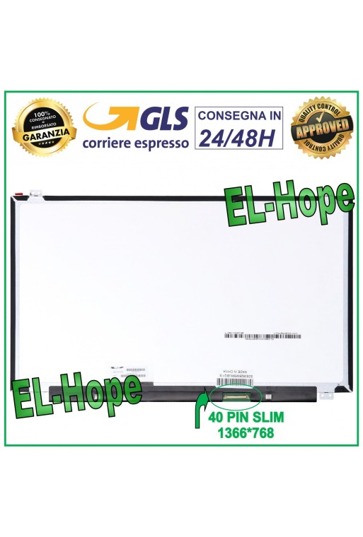 DISPLAY B156XW04 V.5 LCD NOTEBOOK 15.6 40 PIN SLIM 1366*768 HD LED SCREEN