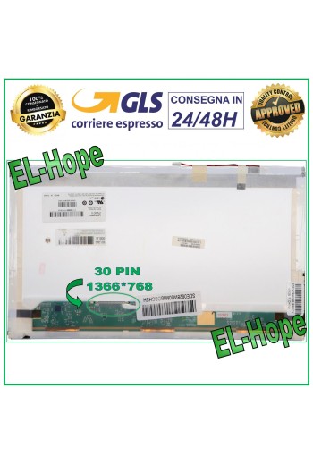 DISPLAY LTN156AT01-L01 LCD NOTEBOOK 15.6 30 PIN 1366*768 HD SCREEN MONITOR