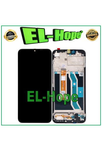 LCD DISPLAY + FRAME FOR OPPO REALME C25Y RMX3265 TOUCH SCREEN GLASS SCREEN BLACK