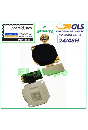 FLAT FINGERPRINT SENSOR KEY HUAWEI MATE 10 LITE BLACK