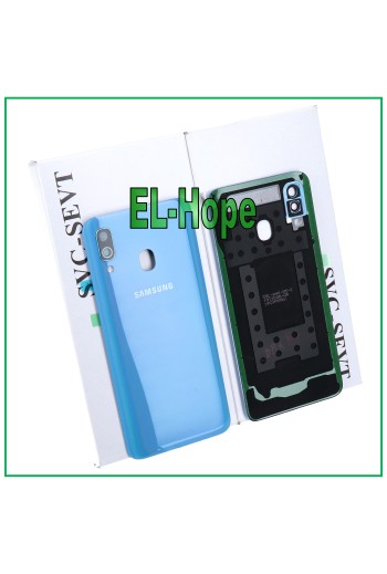 ORIGINAL SAMSUNG GALAXY A40 SM-A405 BACK COVER GLASS BLUE