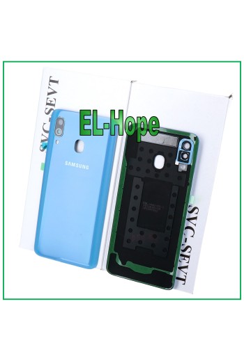 ORIGINAL SAMSUNG GALAXY A40 SM-A405 BACK COVER GLASS BLUE