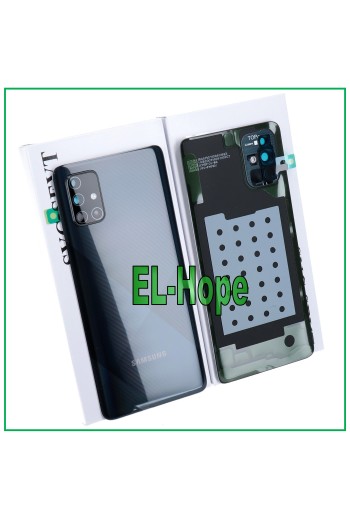 ORIGINAL SAMSUNG GALAXY A71 SM-A715 BACK COVER BATTERY COVER BLACK