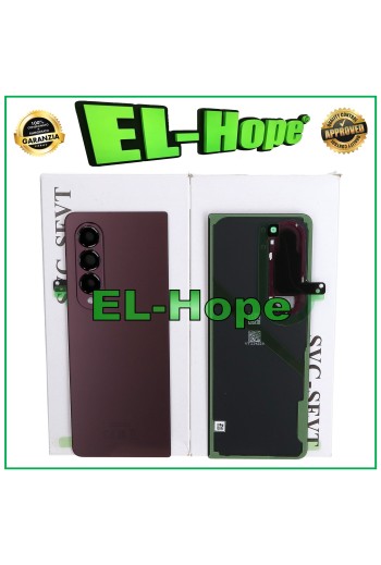 ORIGINAL SAMSUNG GALAXY Z FOLD 4 5G SM-F936B BURGUNDY BACK CASE COVER
