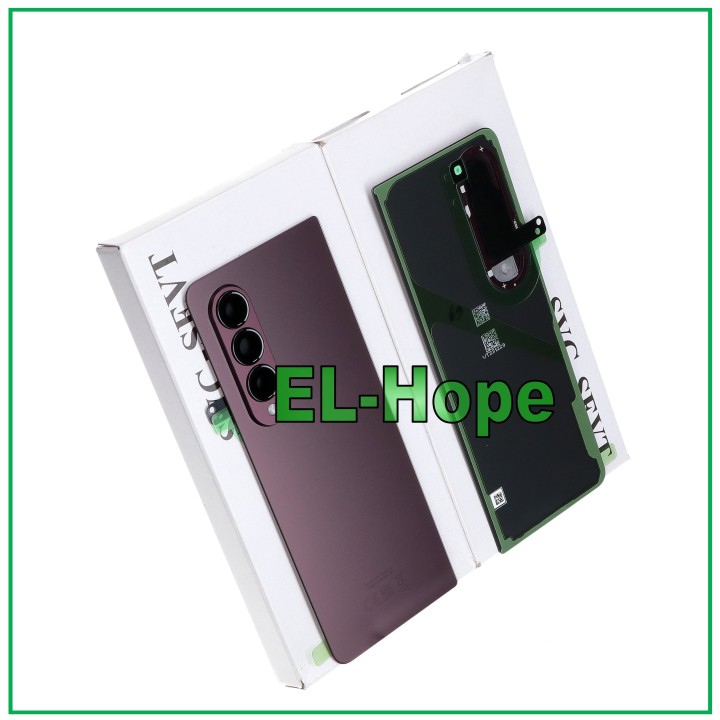 ORIGINAL SAMSUNG GALAXY Z FOLD 4 5G SM-F936B BURGUNDY BACK CASE COVER
