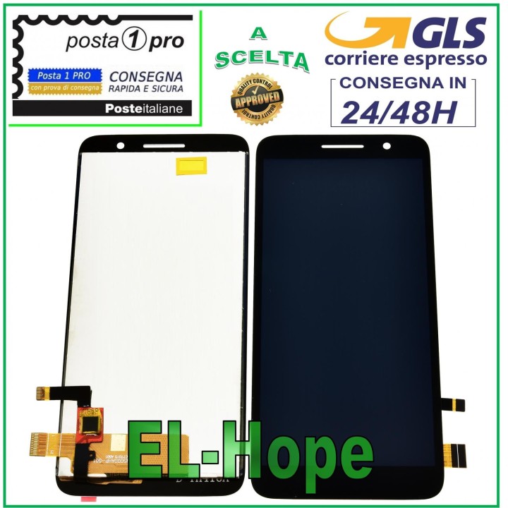 ALCATEL LCD DISPLAY FOR VODAFONE SMART E9 VFD 520 527 528 529 TOUCH SCREEN GLASS