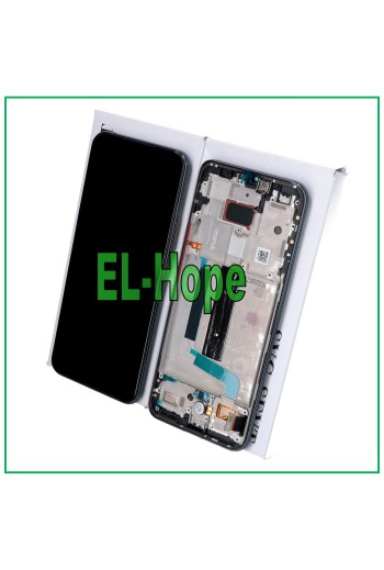 LCD DISPLAY + TOUCH SCREEN ORIGINAL XIAOMI MI 10 LITE 5G M2002J9S BLACK FRAME