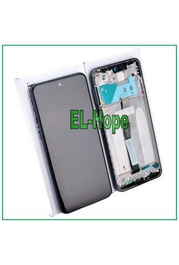 ORIGINAL TOUCH LCD DISPLAY + FRAME XIAOMI REDMI NOTE 9 PRO MAX M2003J6B1I BLACK