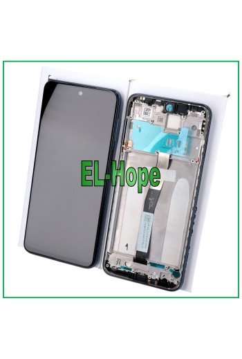ORIGINAL TOUCH LCD DISPLAY + FRAME XIAOMI REDMI NOTE 9 PRO MAX M2003J6B1I BLACK