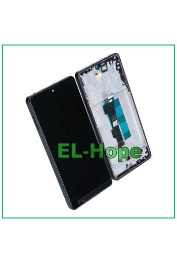 TOUCH TFT LCD DISPLAY FOR XIAOMI POCO M6 PRO 4G 2312FPCA6G 2024 BLACK FRAME