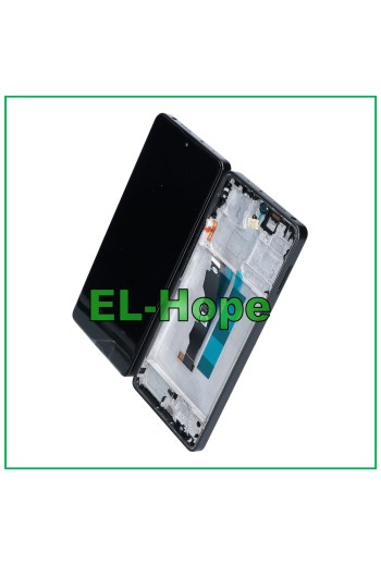 TOUCH TFT LCD DISPLAY FOR XIAOMI POCO M6 PRO 4G 2312FPCA6G 2024 BLACK FRAME