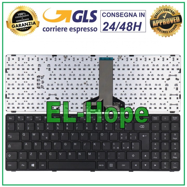 ITALIAN NOTEBOOK KEYBOARD FOR LENOVO IdeaPad 100-15 SERIES 100-15IB 15IBD 15IBG