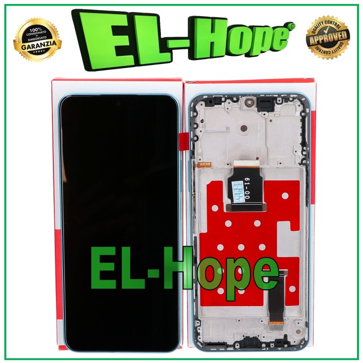 ORIGINAL EQUAL FRAME LCD DISPLAY SERVICE HONOR 90 LITE CRT-NX1 TOUCH SCREEN BLUE