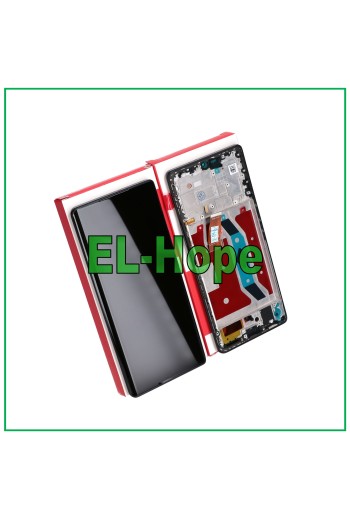 DISPLAY FRAME + TOUCH SCREEN PARI ORIGINAL SERVICE HONOR X9A 5G RMO-NX1 BLACK