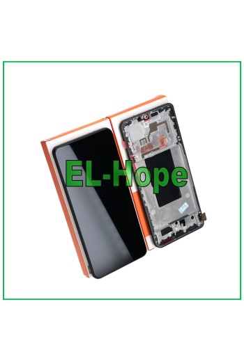 DISPLAY FRAME LCD + TOUCH PARI ORIGINAL SERVICE XIAOMI MI 12T PRO 22081212 BLACK