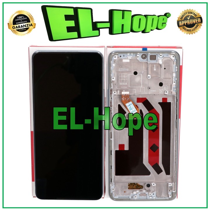 TOUCH LCD FRAME DISPLAY EQUAL ORIGINAL SERVICE HONOR X9 5G ANY-NX1 SILVER GLASS