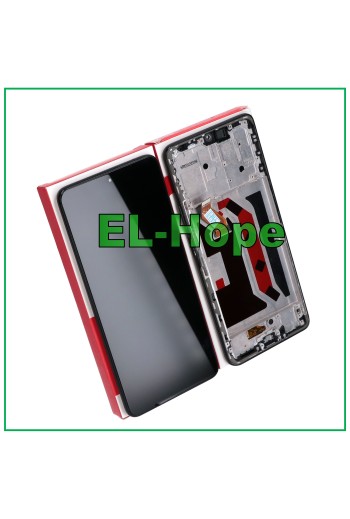 DISPLAY LCD TOUCH + FRAME ORIGINAL PARI SERVICE HONOR X9 5G ANY-NX1 BLACK GLASS